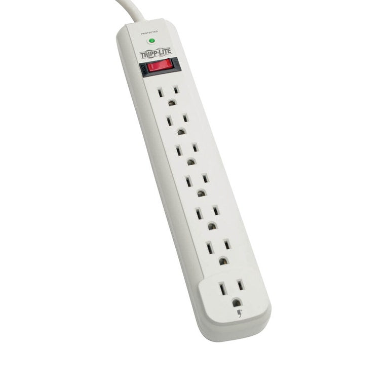 Supresor de picos TrippLite STRIKER Protect It! con 7 contactos NEMA 5-15R 1080 joules 15A cable de 1.83m