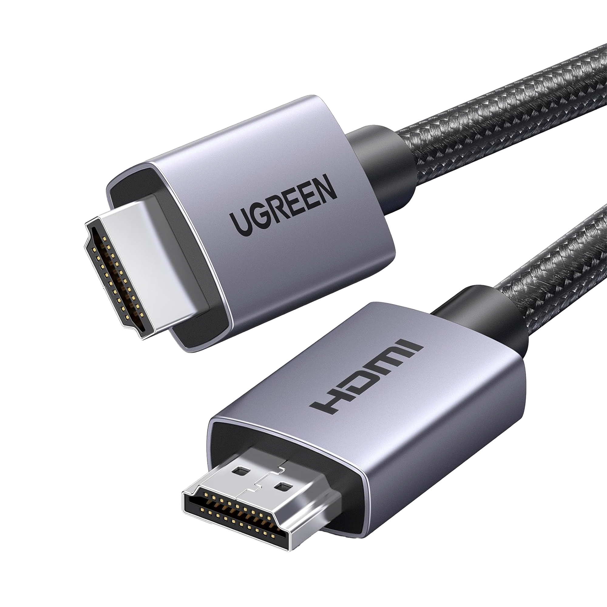 Cable HDMI 2.0 Nylon 1m 4K60Hz ARC Dolby Atmos TrueHD DTS HD HDR 3D 3 Modos Protección Blindaje Niquelado Aluminio