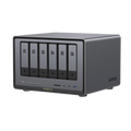 NASync DXP6800 Pro UGOS Pro Intel i5 1235U 10 Núcleos 6 Bahías 144TB 2 M.2 16TB 8GB DDR5 Exp 64GB 2 Thunderbolt 4 2 10GbE USB 3.2 Gen2 HDMI 2.1 8K SD 4.0