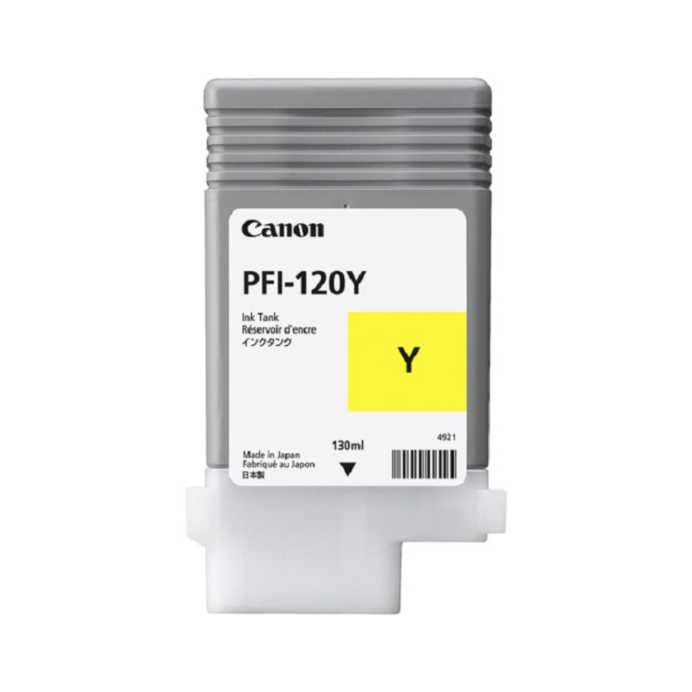 Cartucho Canon PFI-120 Amarillo 130ml para TM-200 2888C001AA