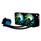 Enfriamiento Liquido Naceb 240MM Artico con iluminacion ARGB color Negro
