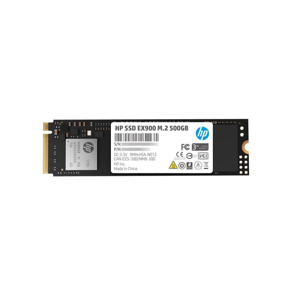 Unidad de Estado Sólido HP de 500GB, M.2 EX900 2100/1500