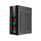 Gabinete Yeyian Rapture 2500 ATX, Cristal Templado, 3 Ventiladores ARGB (YCH-7S3V-01BK)