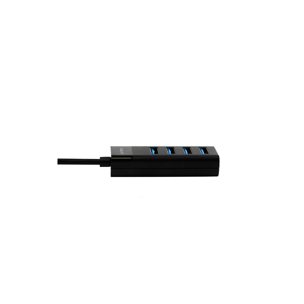 Hub Acteck USB-A 4 en 1 Ports x3 DH425 4x USB-A 3.0 (AC-934664)