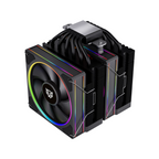 Enfriamiento de Aire Balam Rush Heliux Pro HEX75 Negro Display para monitoreo de temperatura RGB 6 Pipas TDP 270 W Legend