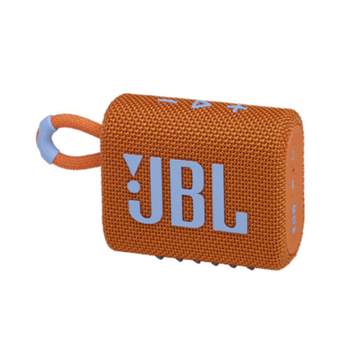 Altavoz Bluetooth Portátil JBL Go 3 Batería 5 Horas Resistente al Agua Naranja