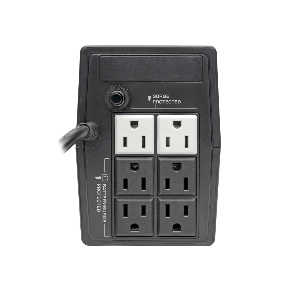 No Break Tripp-Lite VS650T, 120V, 650VA, 360W, Interactivo, 6 Outlets, AVR, Series VS, Tower, 3 Years Warranty