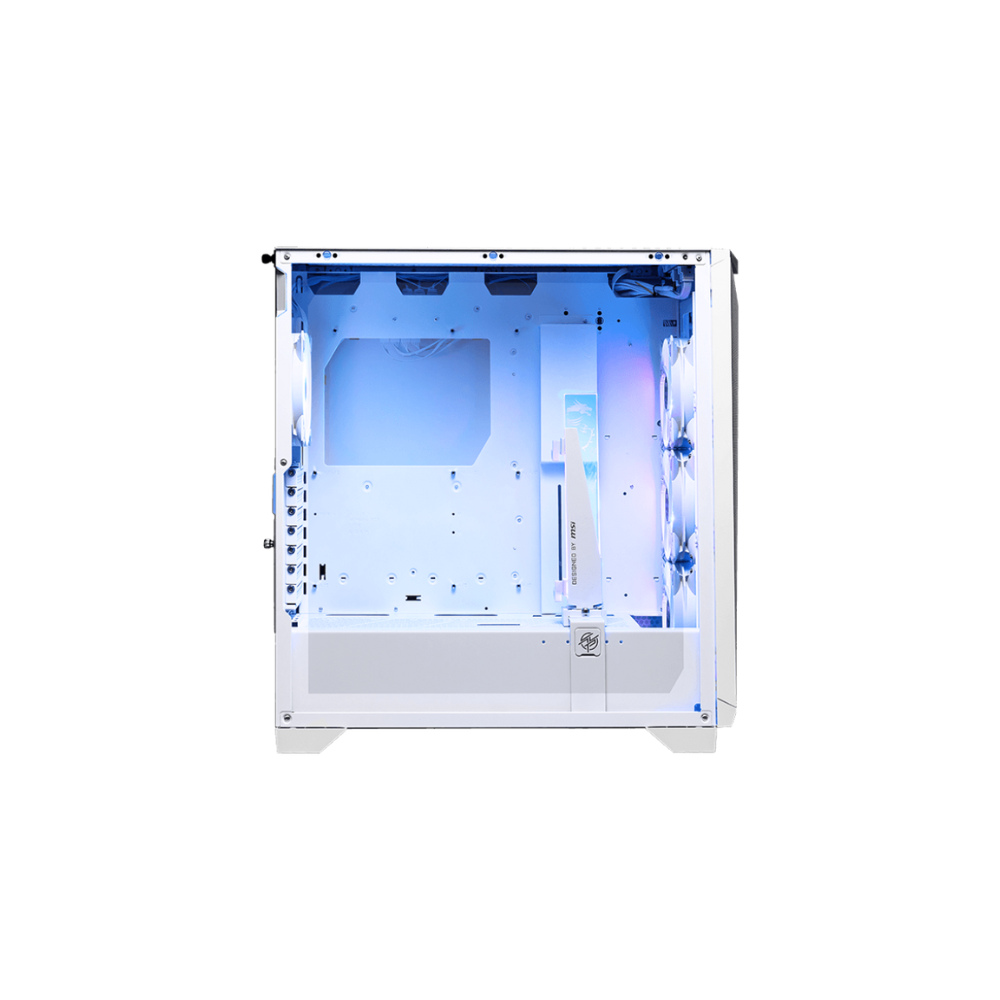 Gabinete MSI MPG Gungnir 300R Airflow, Mid Tower, E-ATX, Blanco, 4 Ventiladores