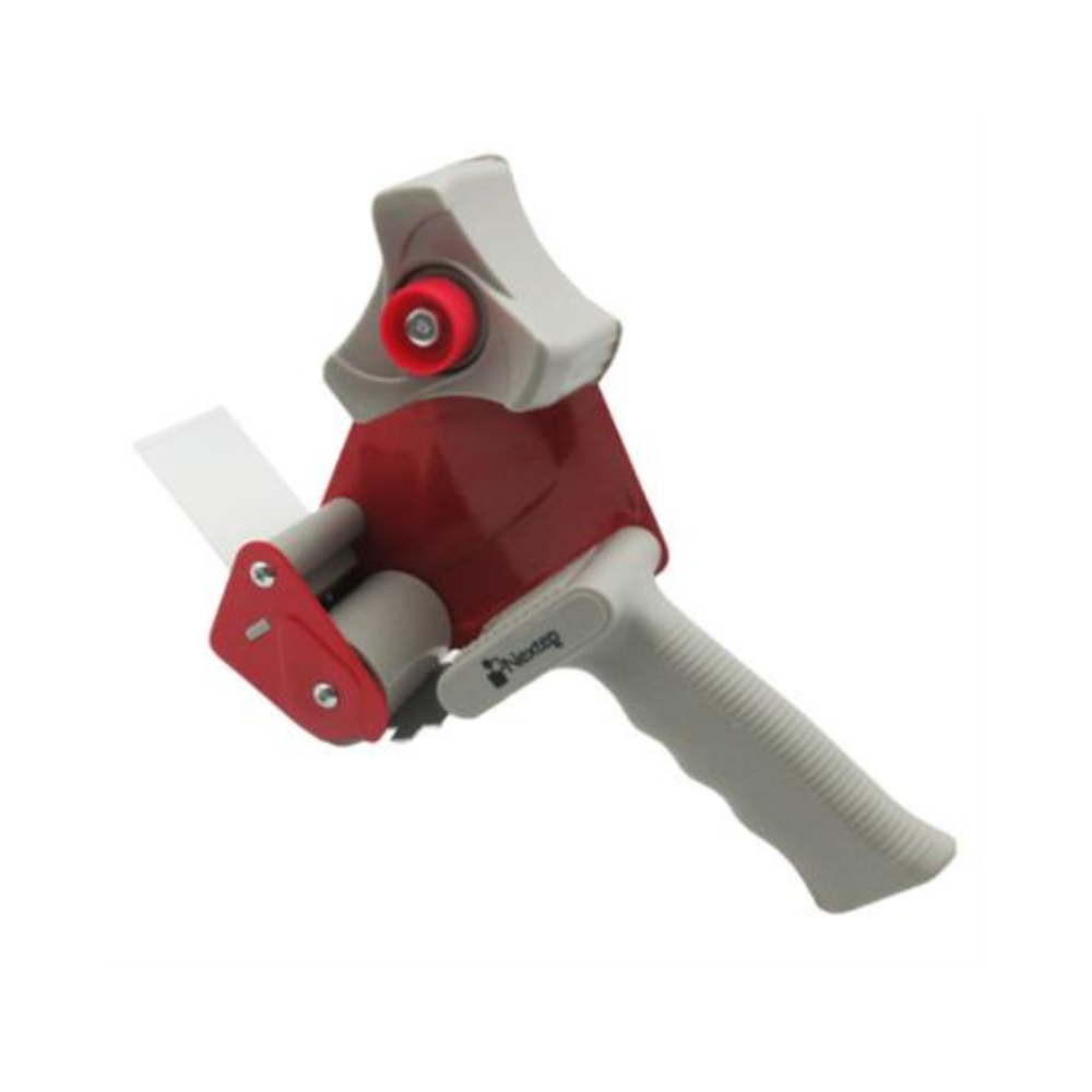 Despachador Nextep para Cinta de Empaque Tipo Pistola, Gris/Rojo NE-618