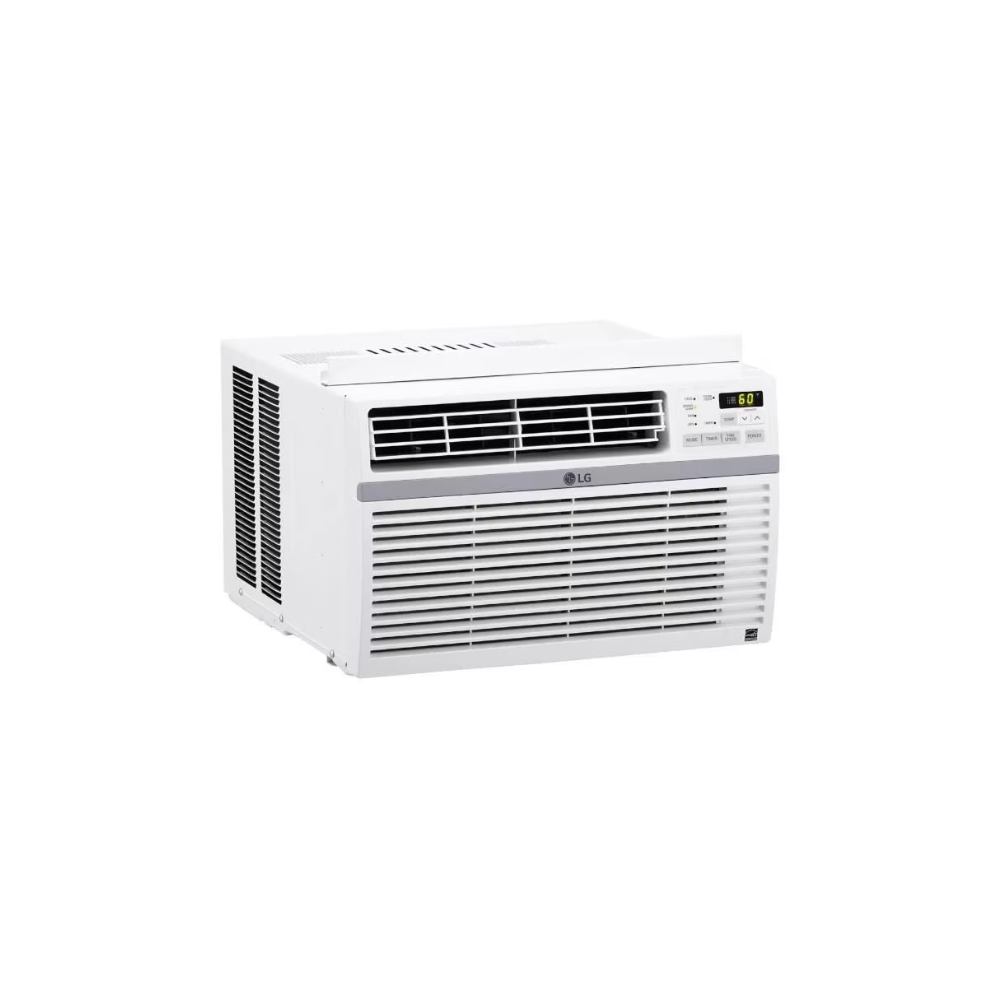 Aire Acondicionado LG Tipo Ventana 8,000 BTU/h Enfriamiento Temporizador Blanco