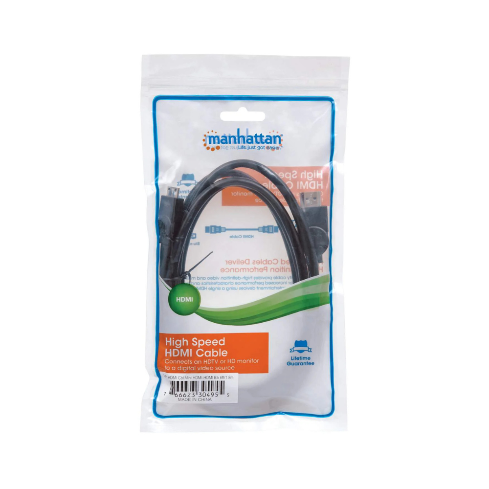 Cable HDMI 1.3 M-Mini M 1.8M Bolsa Manhattan (304955)