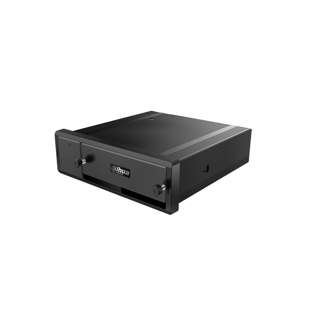 NVR Móvil Dahua MNVR8208-GFWI - 8 Canales, IA, 8 Puertos PoE, GPS, WiFi, 4G, Soporta 2 HDD de 2.5", Reconocimiento Facial y ANPR