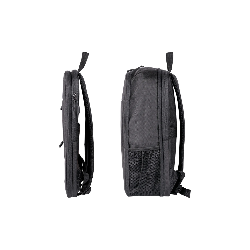 Mochila Backpack Tech Zone Negra Expandible TZLBP14 para Laptop de 16"