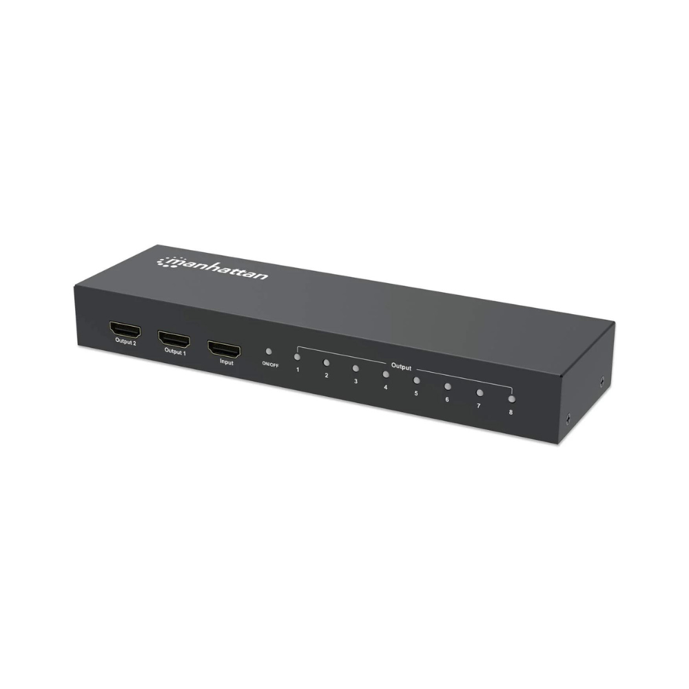 Video Splitter Manhattan HDMI UHDTV 4K@30Hz, 1 In : 8 Out/AC (207560)