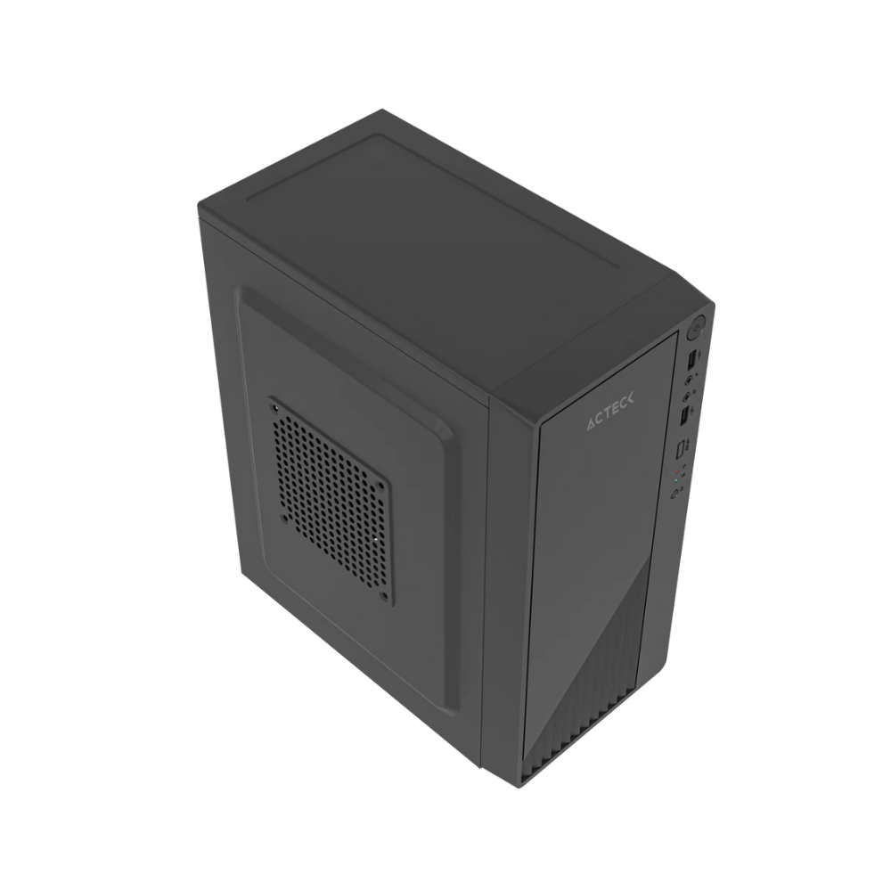 Gabinete Acteck Kioto GC220F Negro Mini Torre Fuente 500W