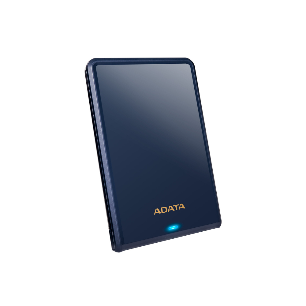 Disco duro externo Adata 1TB, 2.5", USB 3.0, AHV620S, color azul.