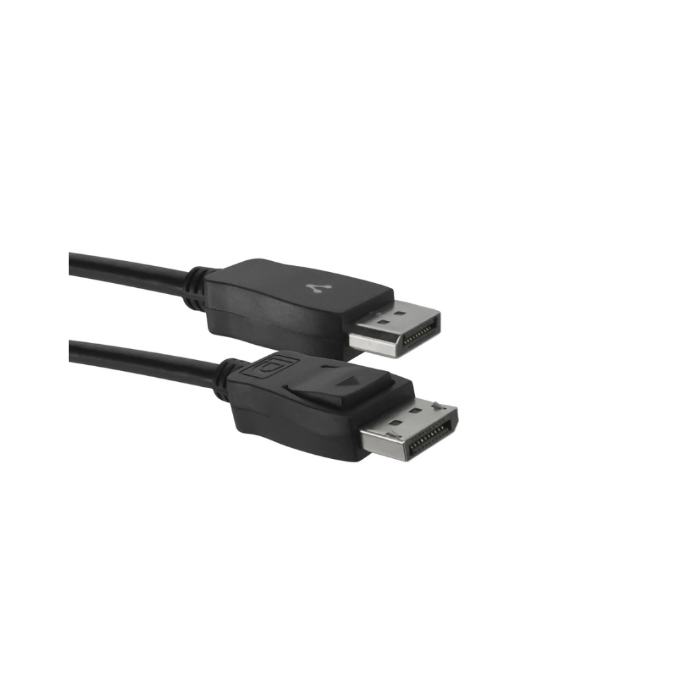 Cable Vorago DisplayPort Macho-Macho 2M 4K 32.4Gbps Negro (CAB-309)