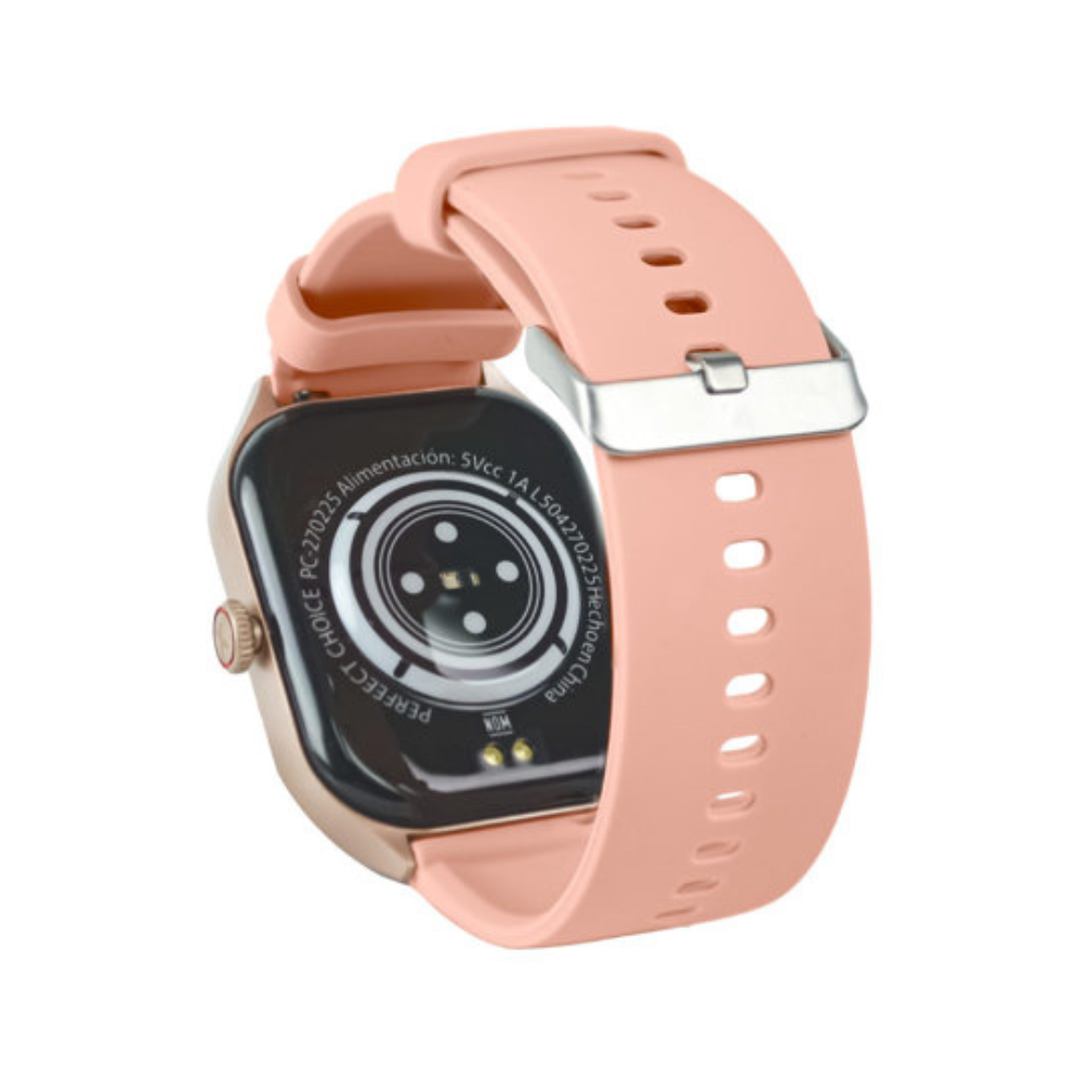 Smartwatch Perfect Choice Mercury IP68 Pantalla 2.01" Resolución 240x296 Rosa