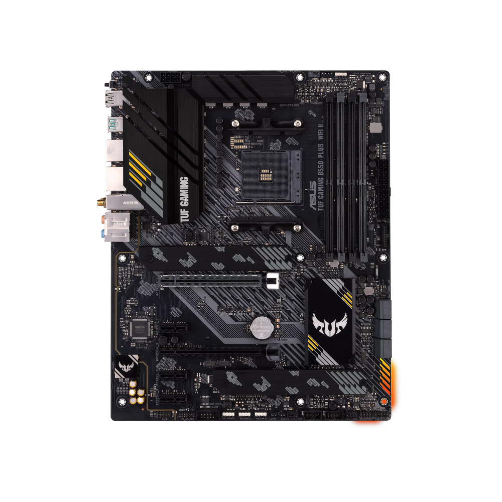 Tarjeta Madre ASUS TUF Gaming B550 Plus WiFi II Socket AM4 4xDDR4 HDMI / DisplayPort ATX
