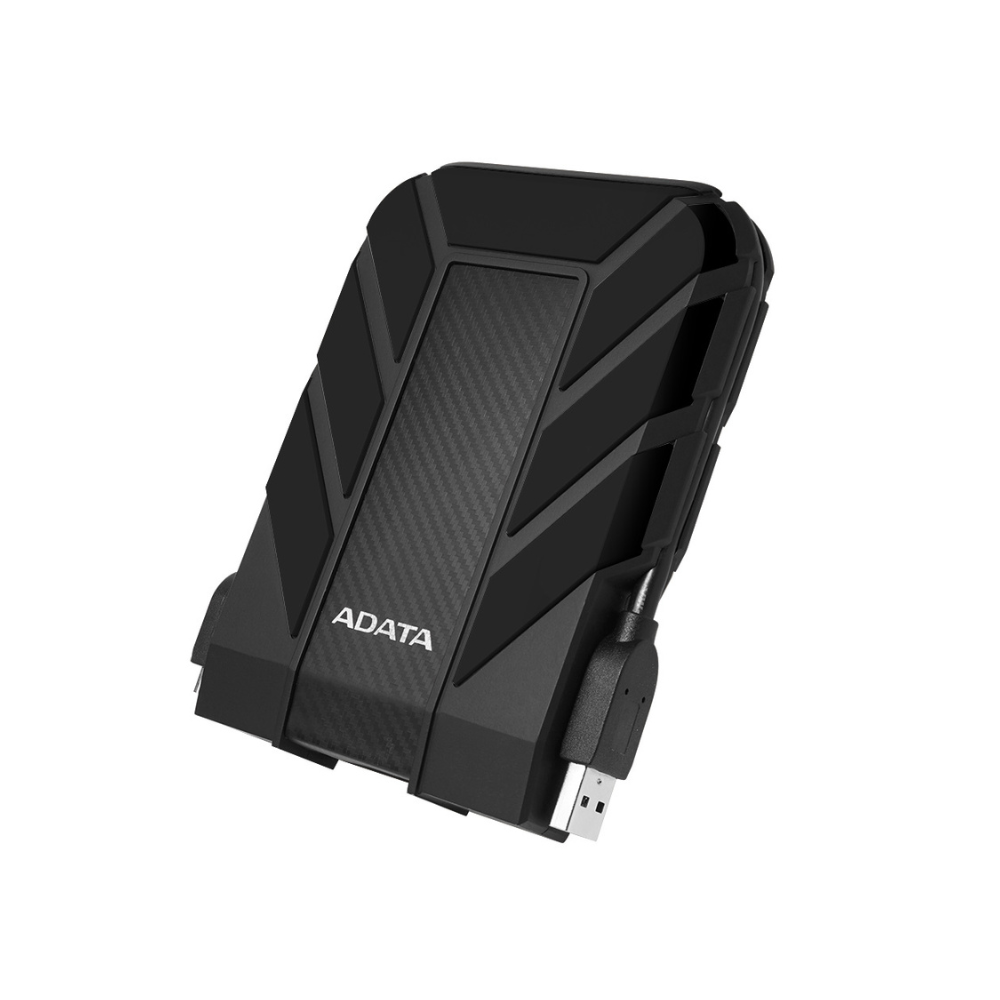 Disco duro externo Adata 5TB, 2.5", USB 3.1, contra agua y golpes, color negro, AHD710P.