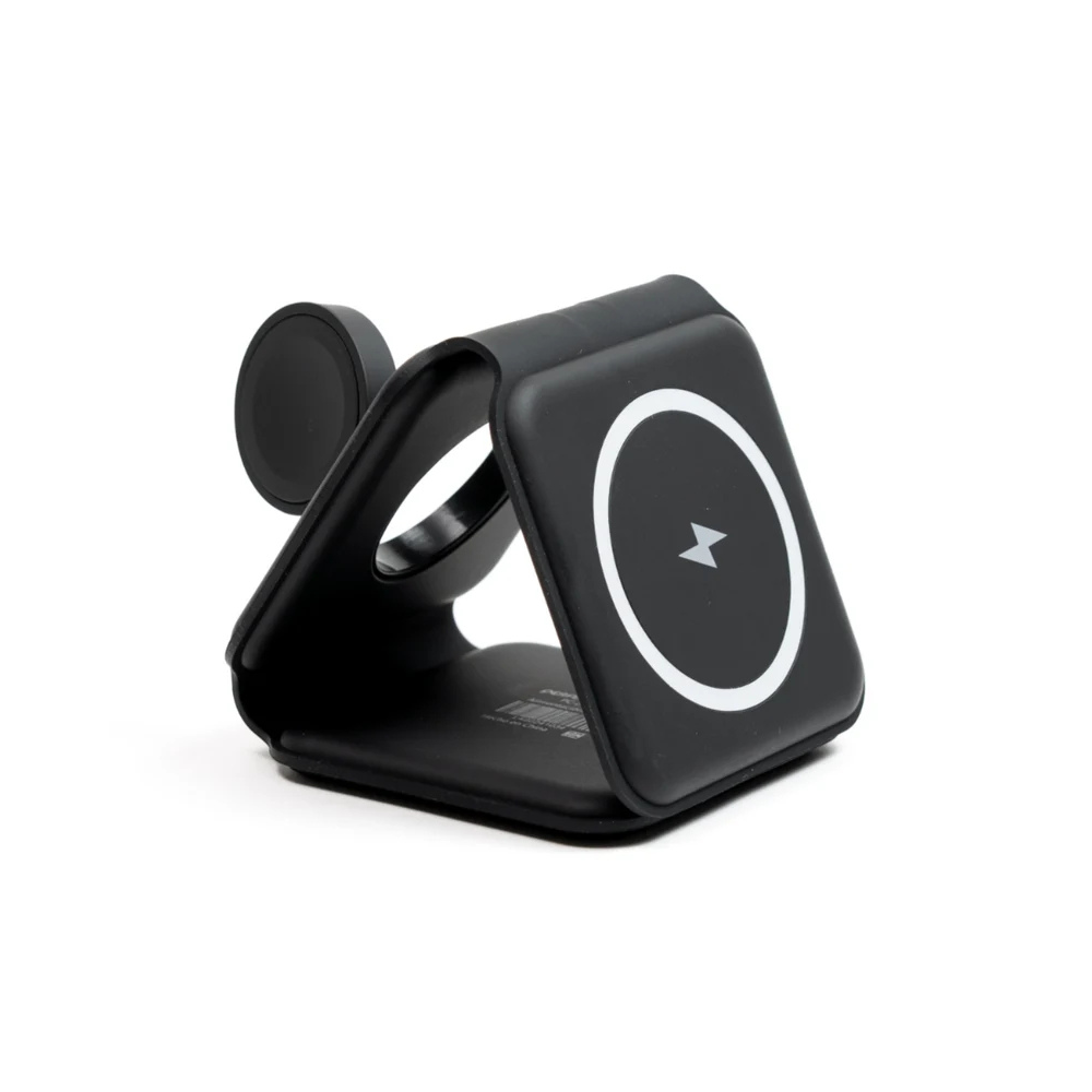 Cargador Perfect Choice Inalambrico 3 en 1 Carga Rapida Plegable 3Charge modelo PC-241034