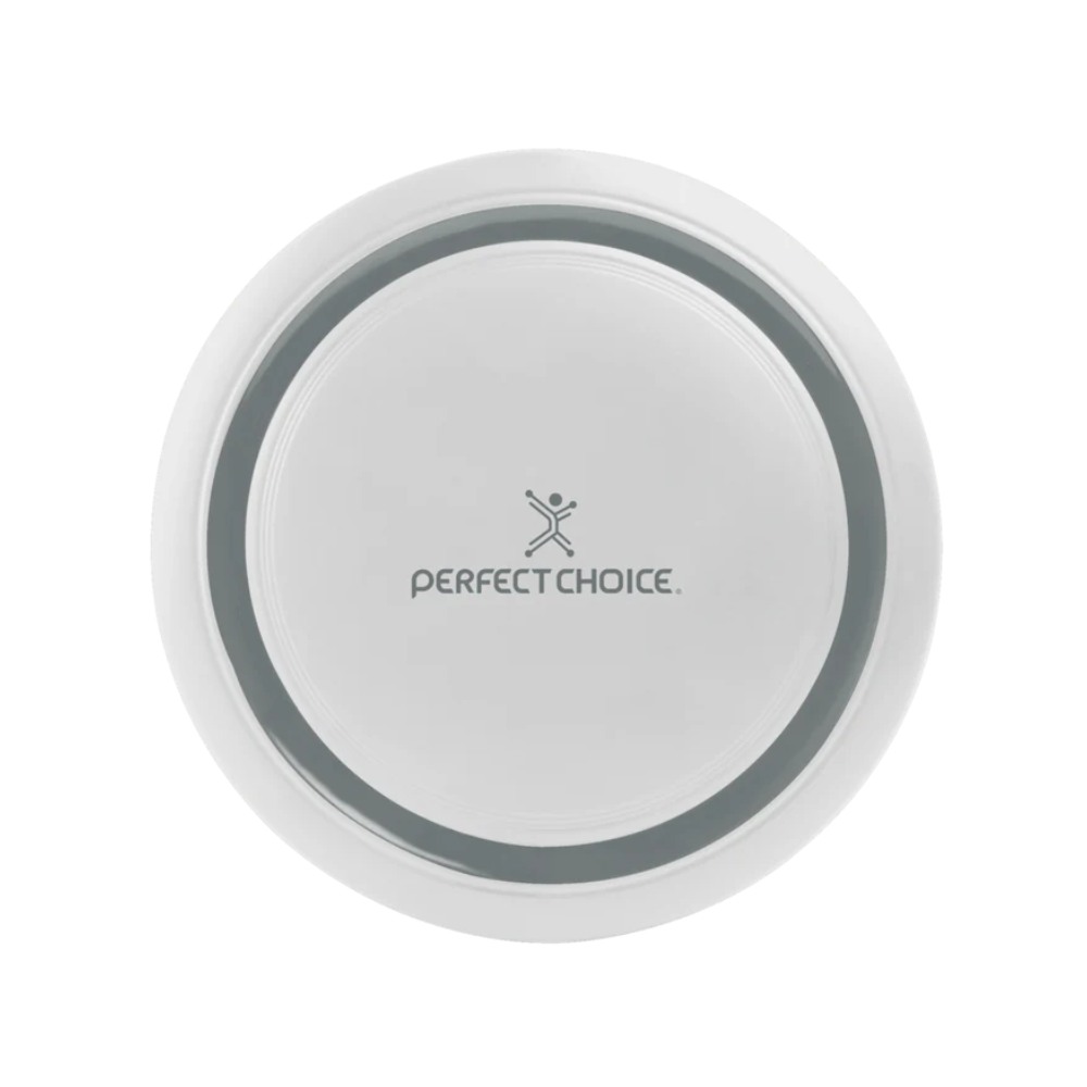 Cargador Inalámbrico Perfect Choice Universal 15W, Color Blanco