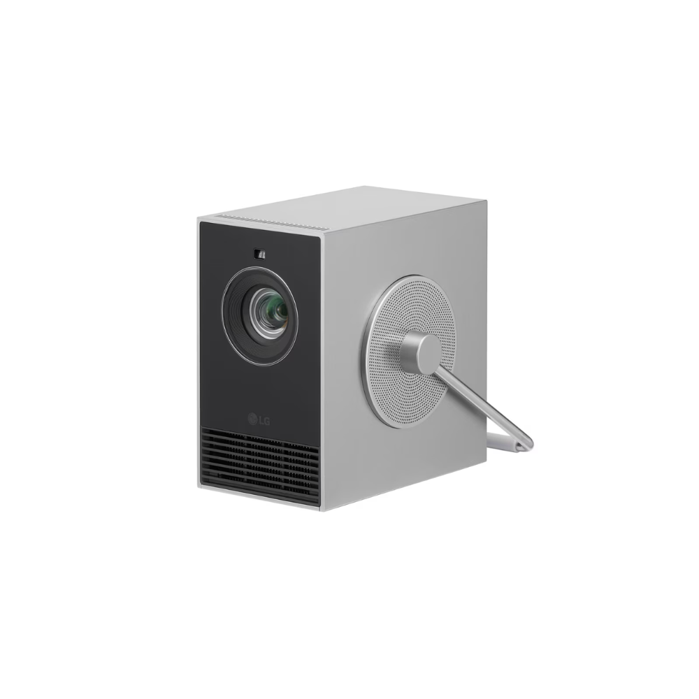 Proyector Mini LG CineBeam Q 4K UHD DLP 3840x2160 500 ANSI Lúmenes HDMI USB Bluetooth WiFi Bocinas