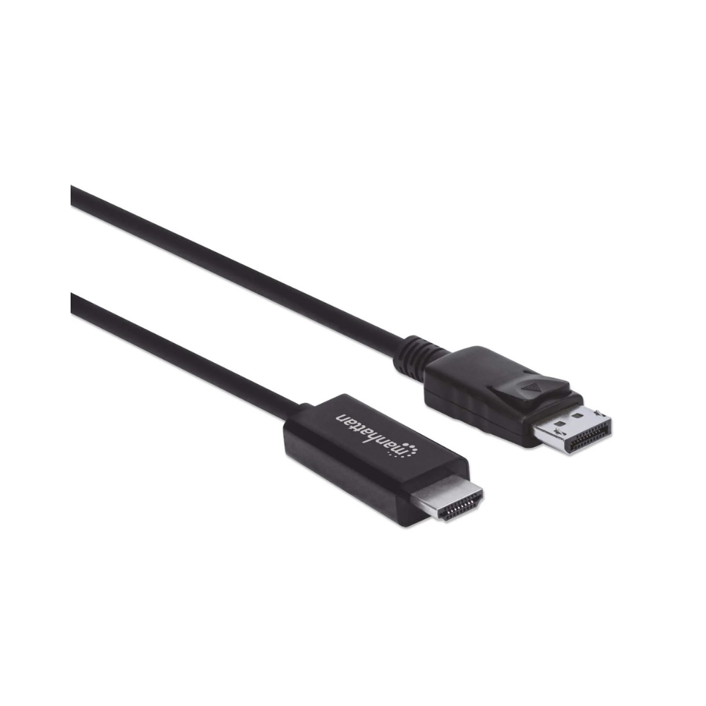Cable Manhattan DisplayPort a HDMI 4K@60Hz Macho-Macho 3M (153218)
