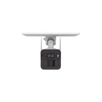 Kit Solar IP All in One con Doble Detección (Radar + PIR), Cámara Bala IP 4MP, Lente 4mm, Panel Solar, Batería de Litio 10Ah (Hasta 11 Días), Conexión 4G, Audio Bidireccional, Uso Exterior