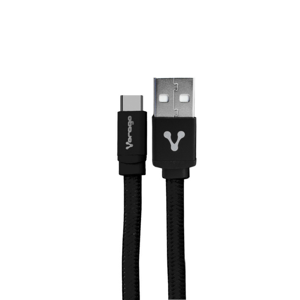 Cable Vorago USB A a Tipo C 2M Negro (CAB-214)