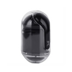 Audífonos Inalámbricos Perfect Choice TWS Clearbeat Estuche Transparente Indicador de Carga Negro