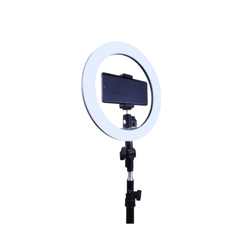 Aro de Luz Game Factor 30 cm Streaming Luz Cálida y Fría USB LRG300