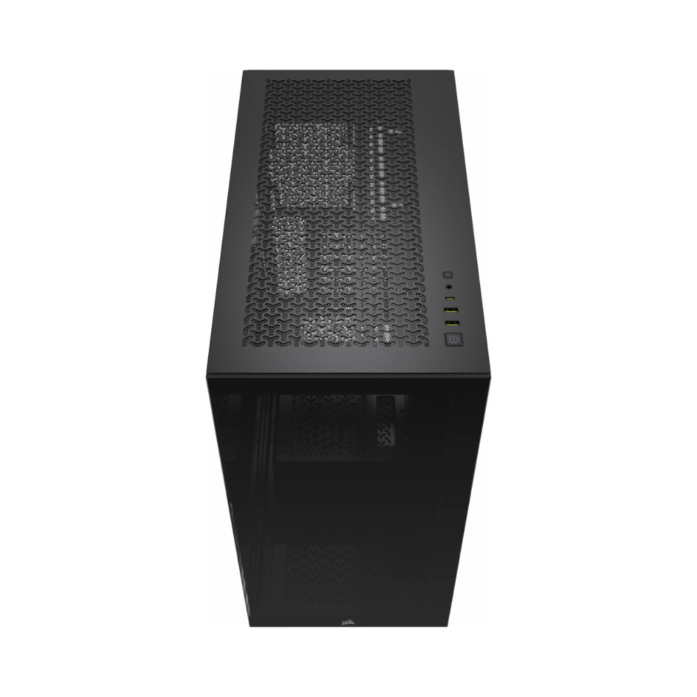 Gabinete Corsair 3500X BTF negro cristal templado media torre Mini-ITX / Micro-ATX / ATX / E-ATX