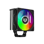 Enfriamiento de Aire Balam Rush Negro Nitrox NX50 4 Tubos de calor de cobre 1 Vent Silencioso de 120mm ARGB Torre de Calor en Aluminio