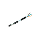 Bobina de Cable Cat6+ 152.5m Calibre 23, Blindado FTP, Para Climas Extremos, UL, Uso en Intemperie
