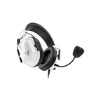 Audifonos Balam Rush Gamer Aviator Level HA757 Blanco Alambricos Over Ear Bocinas 53 mm Microfono Fijo RGB + Conexión USB Legend