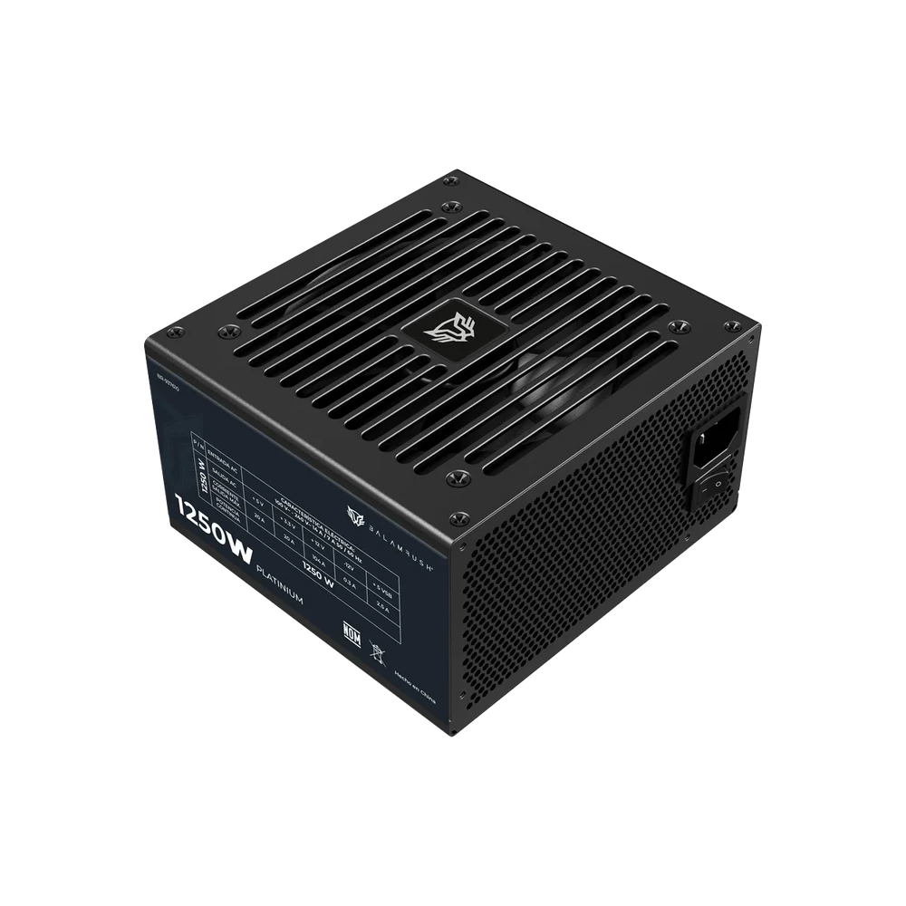 Fuente de Poder Balam Rush ATX 3 1250W 80 Plus Platinum Modular Negro