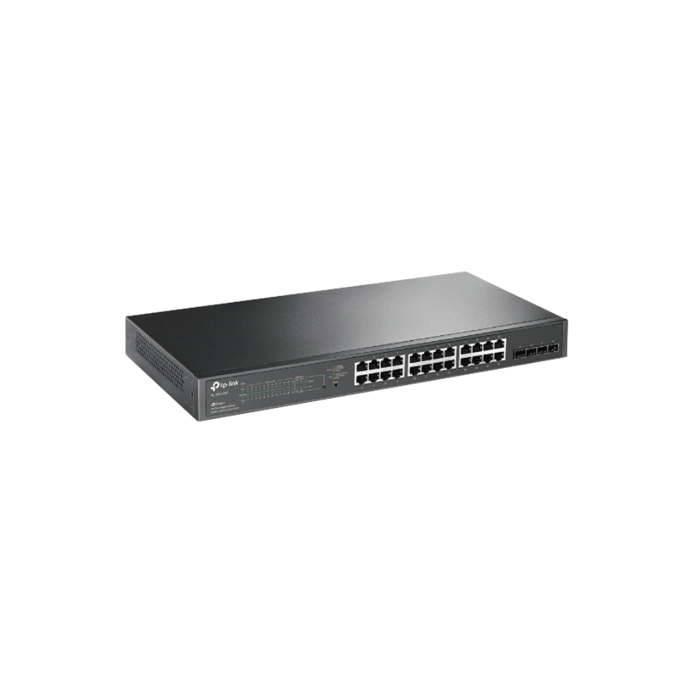 Switch PoE JetStream 24 Puertos Gigabit + 4 SFP, 250W, Administracion OMADA SDN