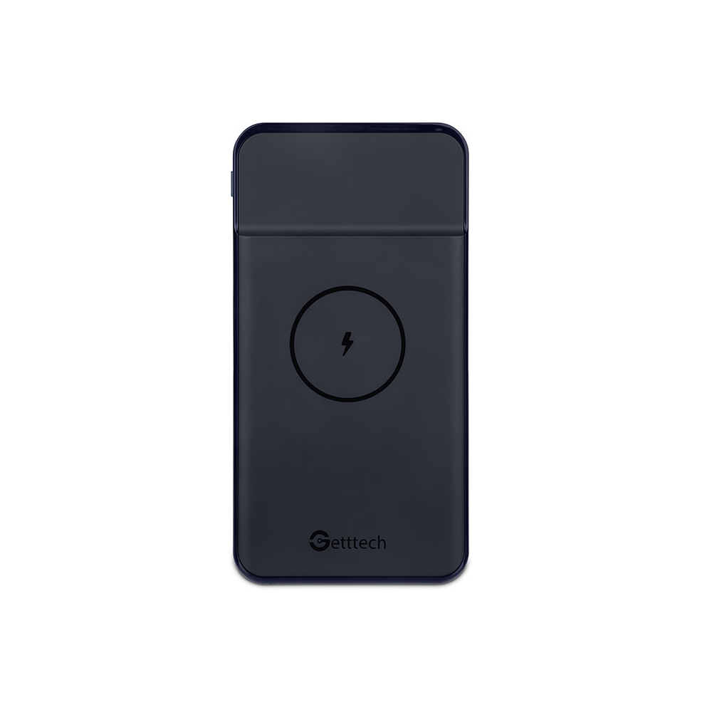 Power Bank GETTTECH GBN-P10MP-01 10000 mAh USB-C / Lightning / Inalámbrico