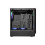 Gabinete Yeyian Crescent ATX, 3 Ventiladores ARGB, Cristal Templado (YCH-LAR7-01BK)