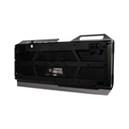 Teclado Naceb metalico alambrico multimedia con iluminacion CYBER STEEL color plateado teclas color Negro