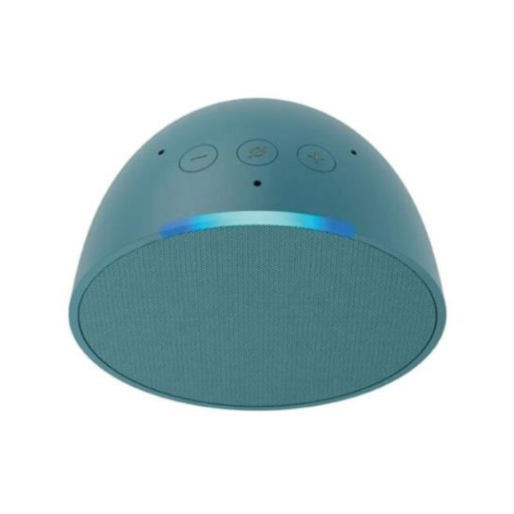 Bocina Inteligente Alexa Amazon Echo Pop Proyección Frontal 1.95" Wi-Fi Bluetooth Verde Azulado