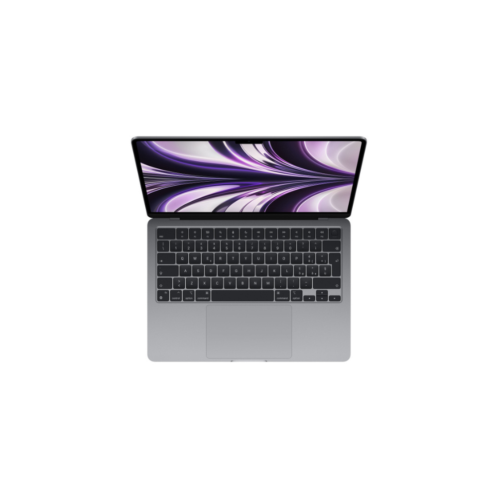 MacBook Air 13" Chip M2 CPU 8 Núcleos GPU 8 Núcleos 8GB 256GB SSD Touch ID Gris Espacial Teclado Lam