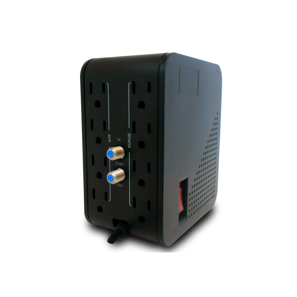 Regulador CDP R2C-AVR1008 1000VA, 500W, 8 Salidas