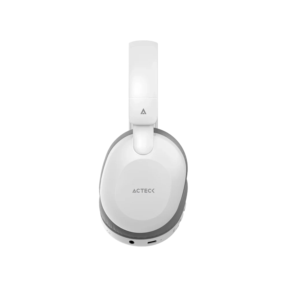 Audífonos Diadema Acteck Honour Plus HP450 Over-Ear Bluetooth 5.0 Advanced Series Blanco