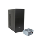 Gabinete Getttech ATX con Fuente 500W, 1 Ventilador, 2 USB 3.0, Negro (GG-1802)