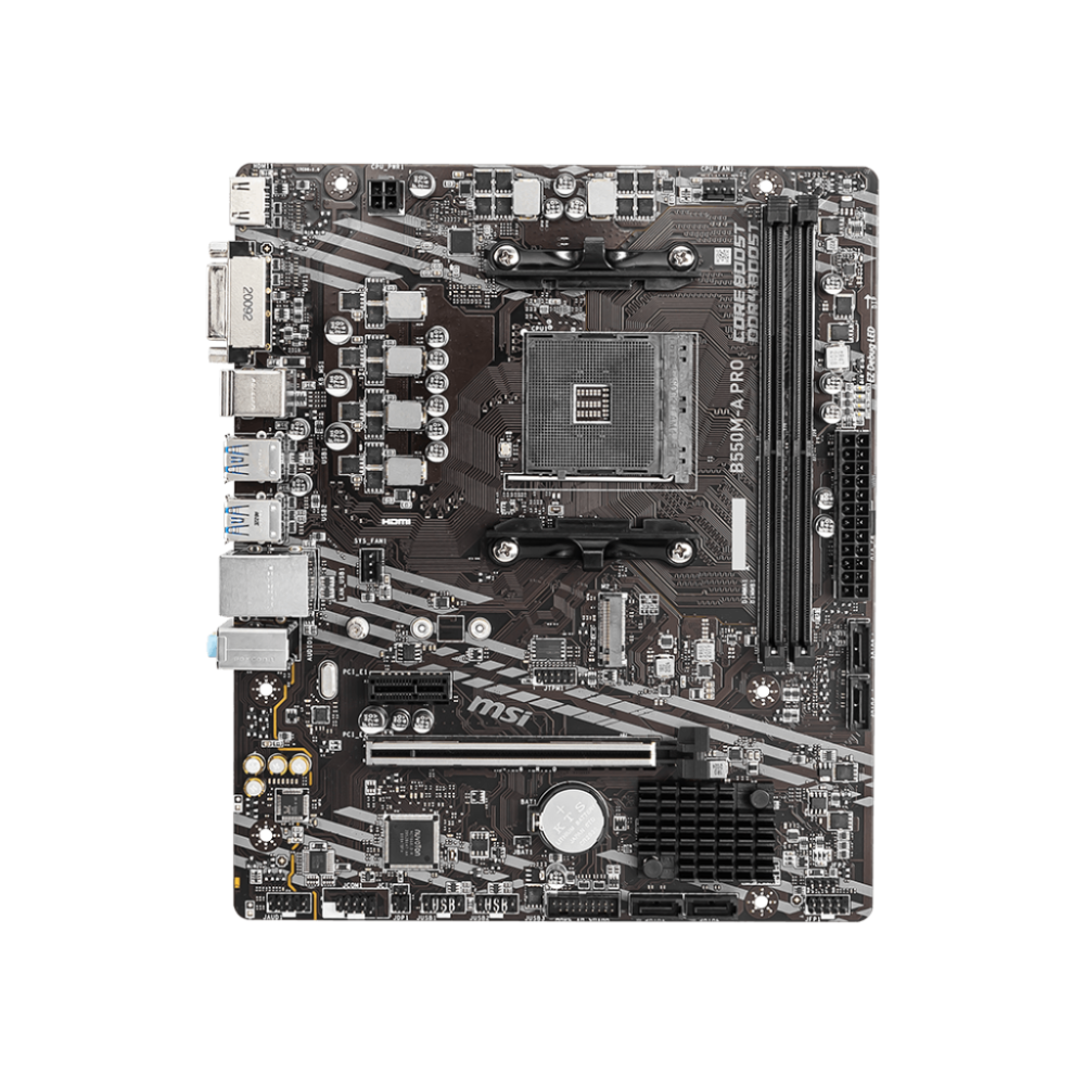 Tarjeta Madre MSI B550M-A Pro Socket AM4 2xDDR4 HDMI / DVI-D Micro ATX