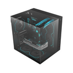 Gabinete Balam Rush Tank Majestic 6600 Media Torre Negro Cristal 3 Ventiladores ARGB ATX / Micro ATX / Mini ITX Sin Fuente