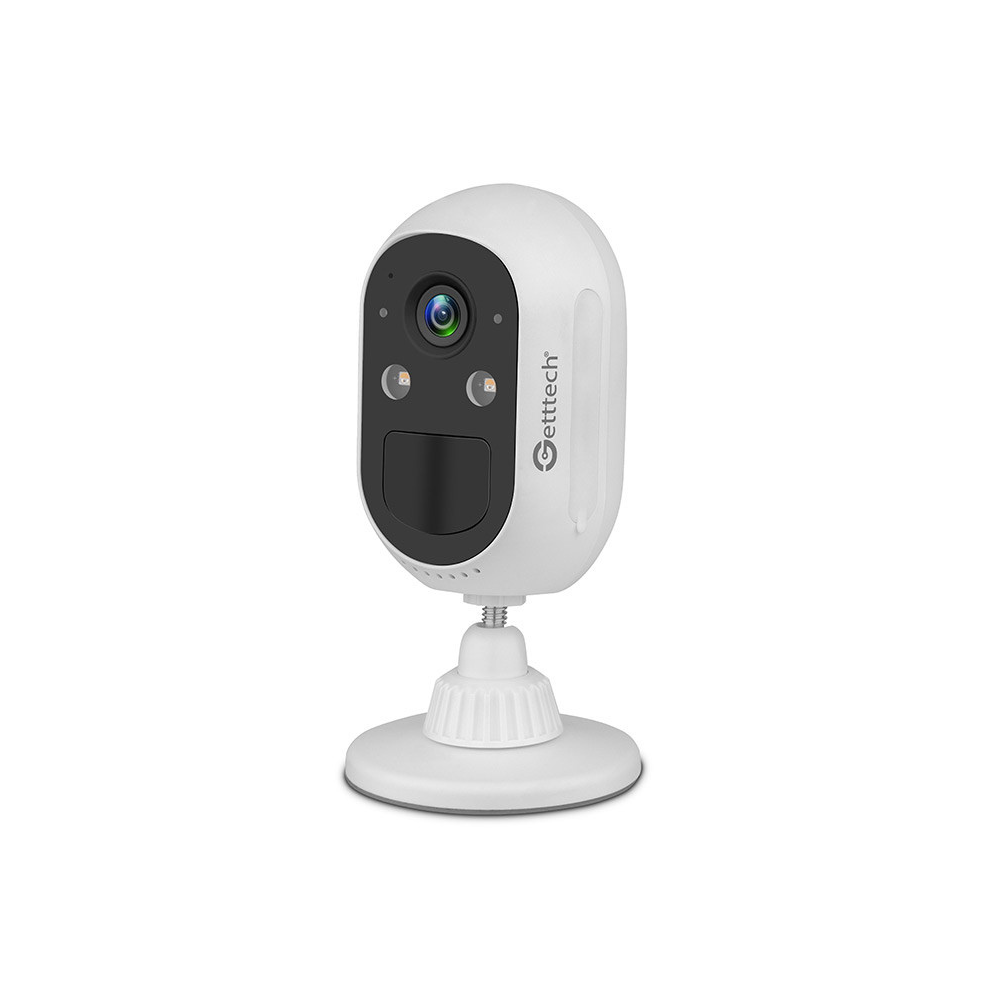 Cámara WiFi GETTTECH GEC-WBWL4 IP 4MP Color Blanco