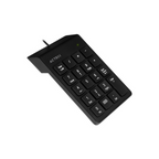 Teclado Numérico Acteck Alámbrico USB Negro Inspire TN200 (AC-932622)